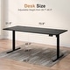 preview thumbnail 40 of 84, Electric Standing Desk, Height Adjustable Desk with LED Display