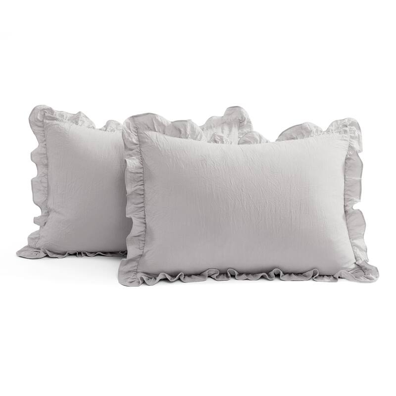 The Gray Barn Molly Mae Ruffle Skirt Bedspread Set