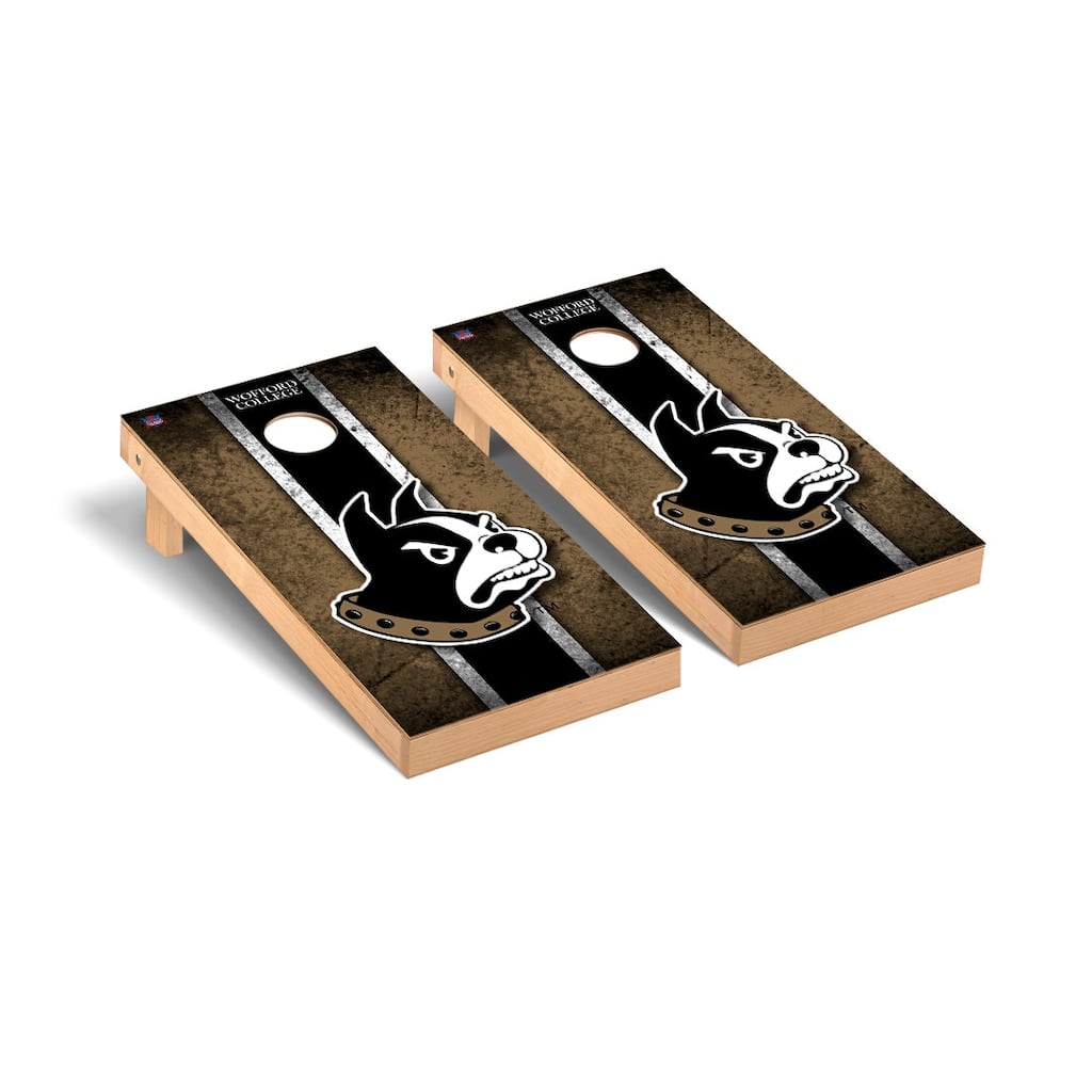 Wofford Terriers Vintage Cornhole Board Set