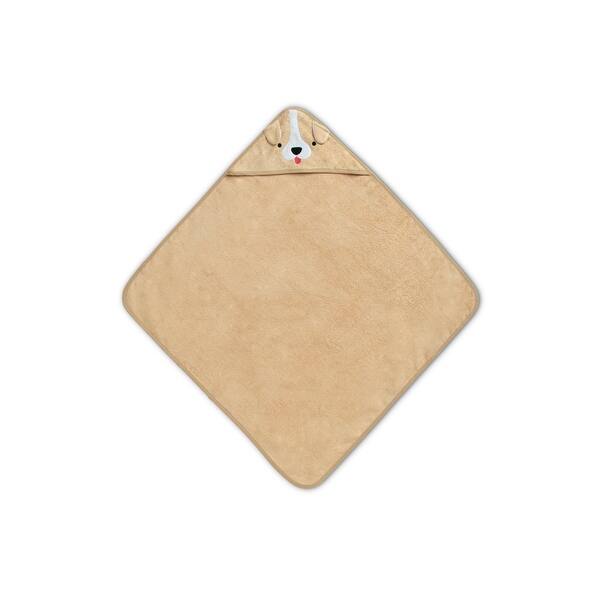 slide 2 of 5, Baby/Infant Hooded Bath Towel - Super Soft and Absorbent- Newborn Essential - Tan Dog