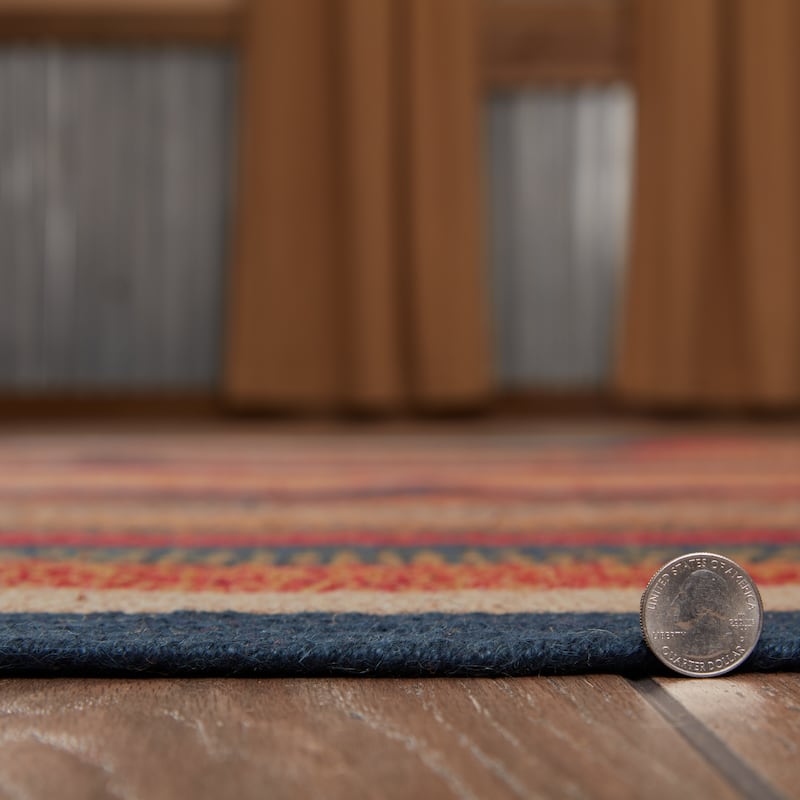 Stratton Jute Rug Oval w/ Pad 60x96 - 5' x 8'