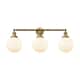Option Brushed Brass / Matte White