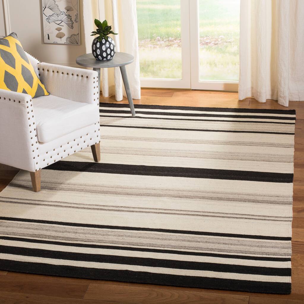 SAFAVIEH Handmade Flatweave Dhurries Jenice Modern Moroccan Wool Rug