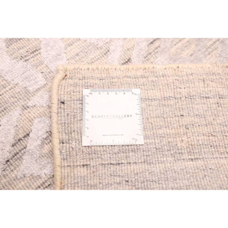 ECARPETGALLERY Hand Loomed Elysian Grey Rug - 7'11 x 9'8