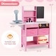 preview thumbnail 13 of 18, Gymax Play Doctor's Office w/Blackboard Pet Scale Faucet Folding