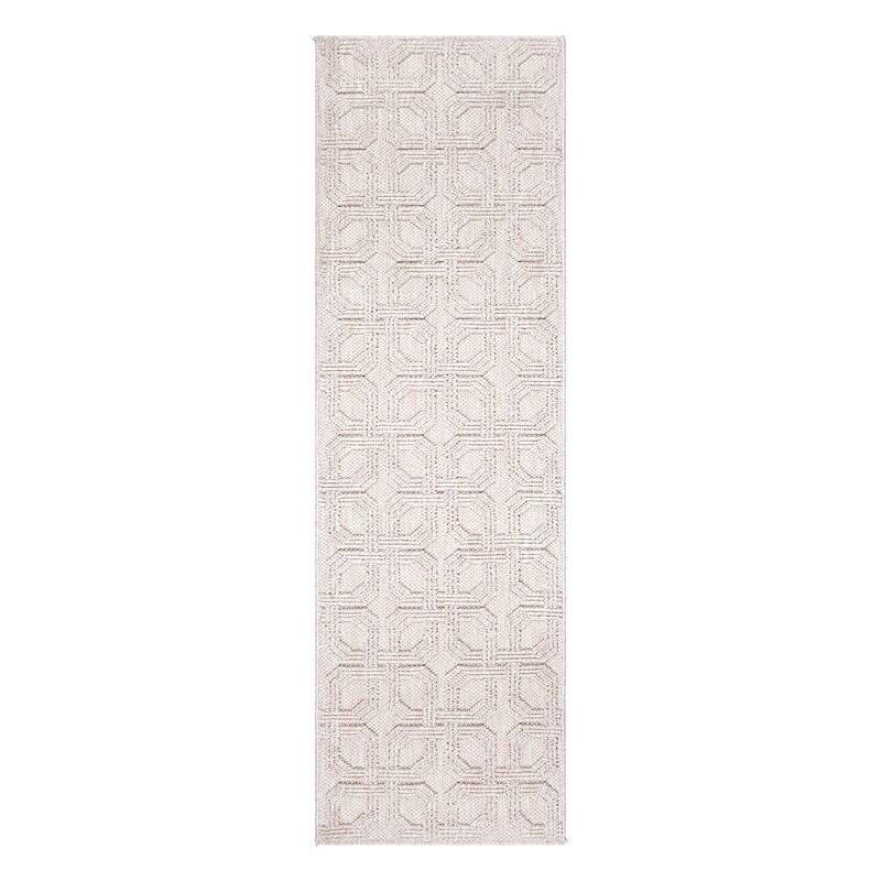 Gertmenian Malini Polypropylene Modern Abstract High-Low Area Rug Collection