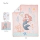 preview thumbnail 10 of 8, Bedtime Originals Disney Baby The Little Mermaid 3-Piece Baby Crib Bedding Set