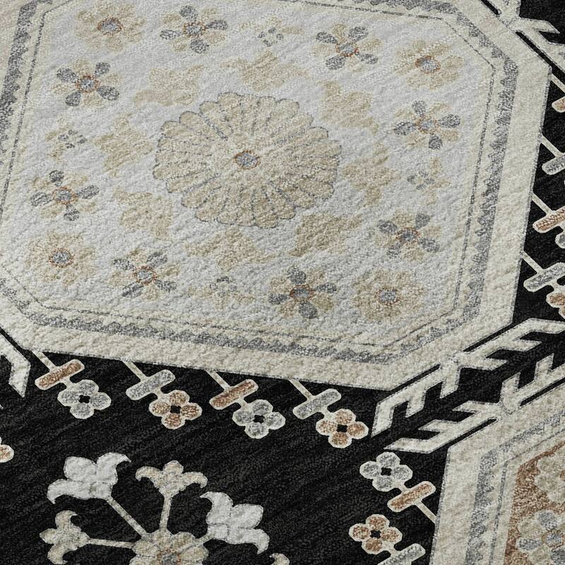 Premium Washable Super Soft Global Modern Mayfield Rug