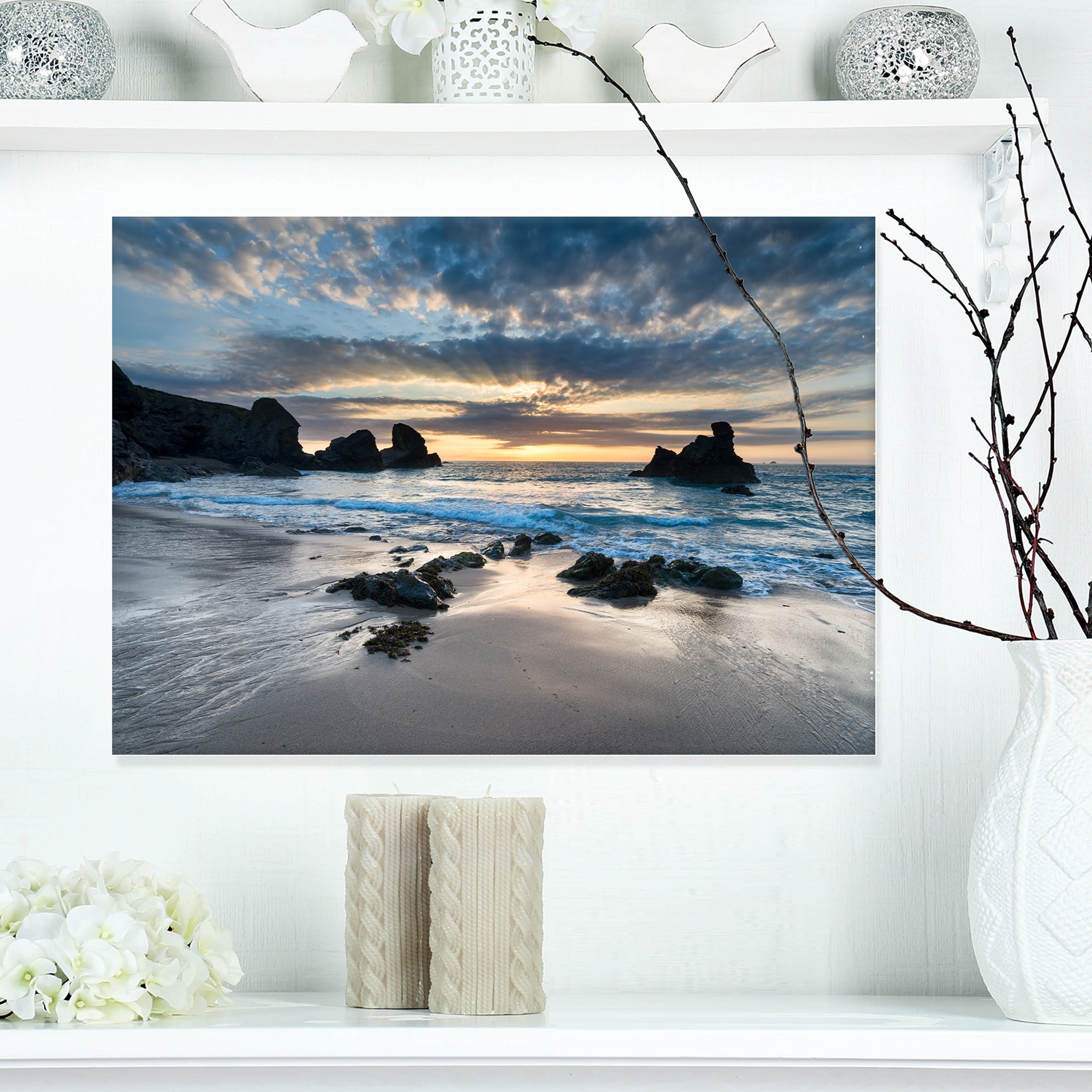 32x16 Design Art PT11359-32-16 Cala Violina Bay Beach in Maremma-Extra Large Seashore Canvas Art-32X16 32x16 Design Art PT11359-32-16 Cala Violina Bay Beach in Maremma-Extra Large Seashore Canvas Art-32X16