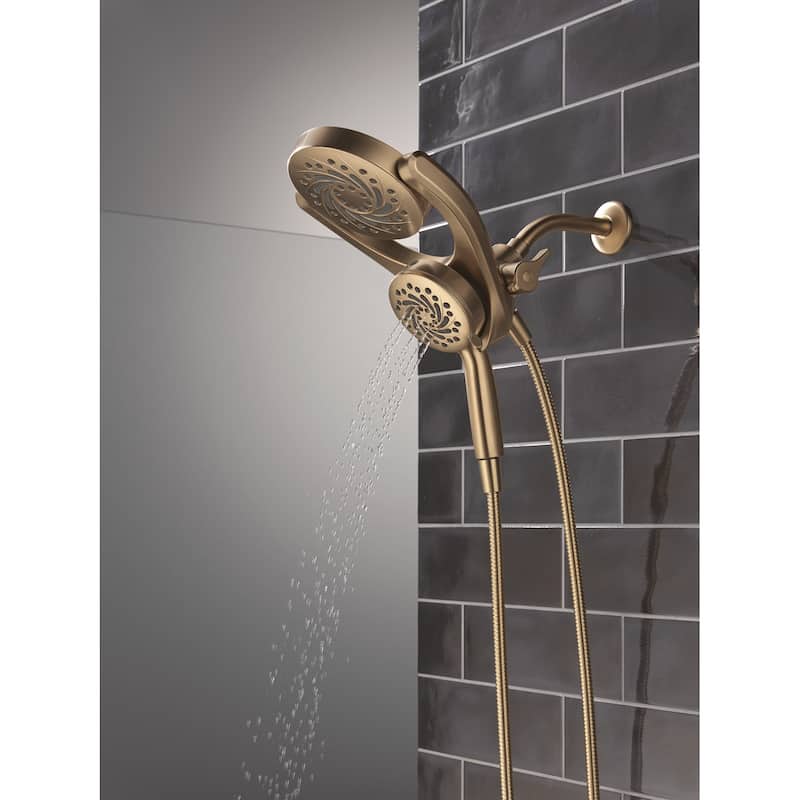 Delta 75419 HydroRain 1.75 GPM 2-in1 Shower Head and Hand Shower with