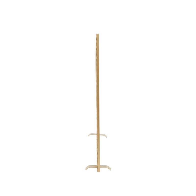 Metal Geometric Cut-Out Single Panel Fireplace Screen with Mesh Netting - Gold - Roche River Decor - 6"Wx40"Lx32"H