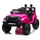 preview thumbnail 61 of 98, Kids 12V Ride-On Electric Truck with Parental Remote, 3-Speed, Shock Absorbers, and Music Features, Ages 3-6