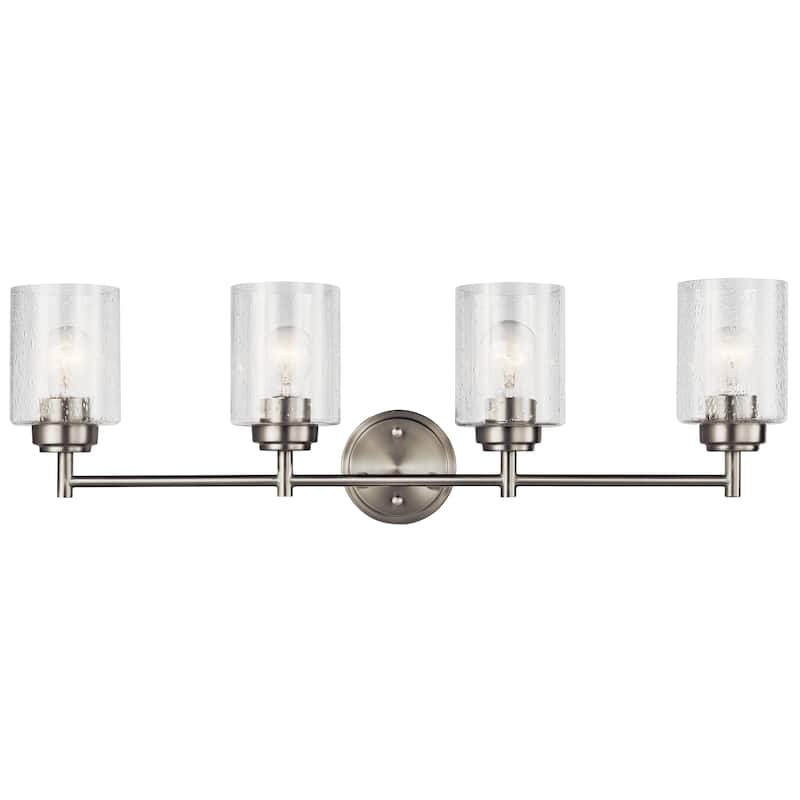 Kichler Lighting Winslow 4-light Brushed Nickel Bath Vanity Light