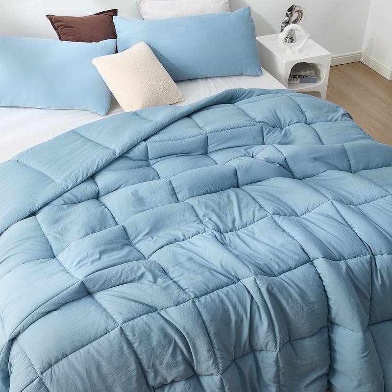 Beachfront Avenue® - Coma Inducer® Oversized Cooling Comforter Set - Smoke Blue