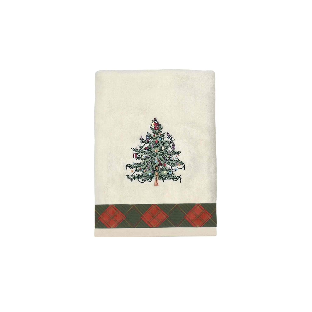 Spode® Christmas Tree Tartan Hand Towel - Hand Towel