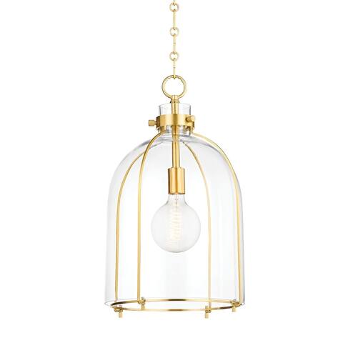 Eldridge 1 Light Pendant - Dome