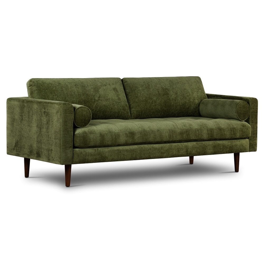 Poly & Bark Napa 72" Velvet Fabric Sofa