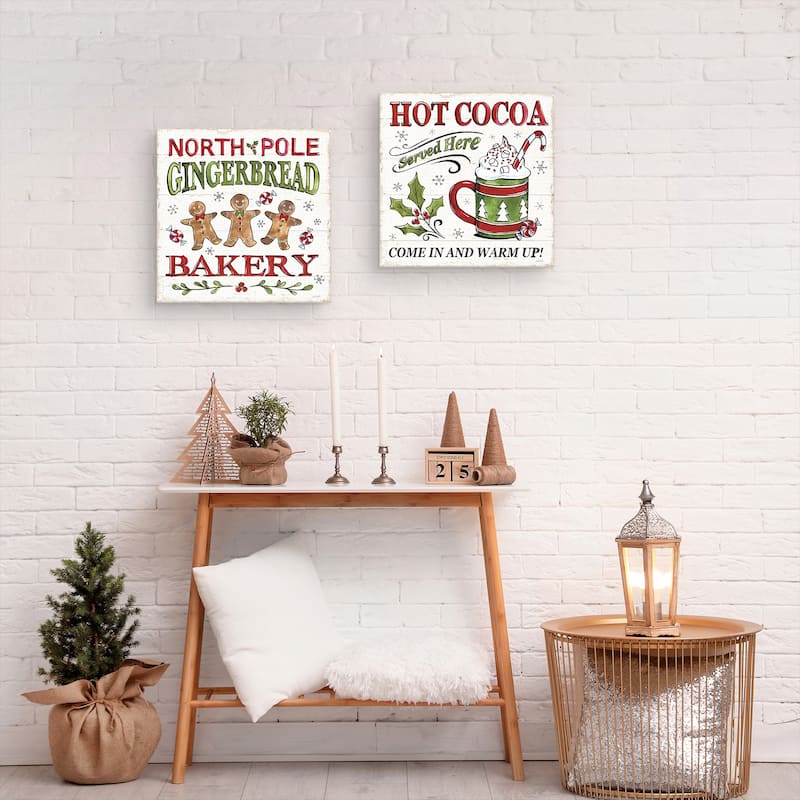 Christmas Treats III, Christmas Treats IV by Anne Tavoletti Canvas Art Prints
