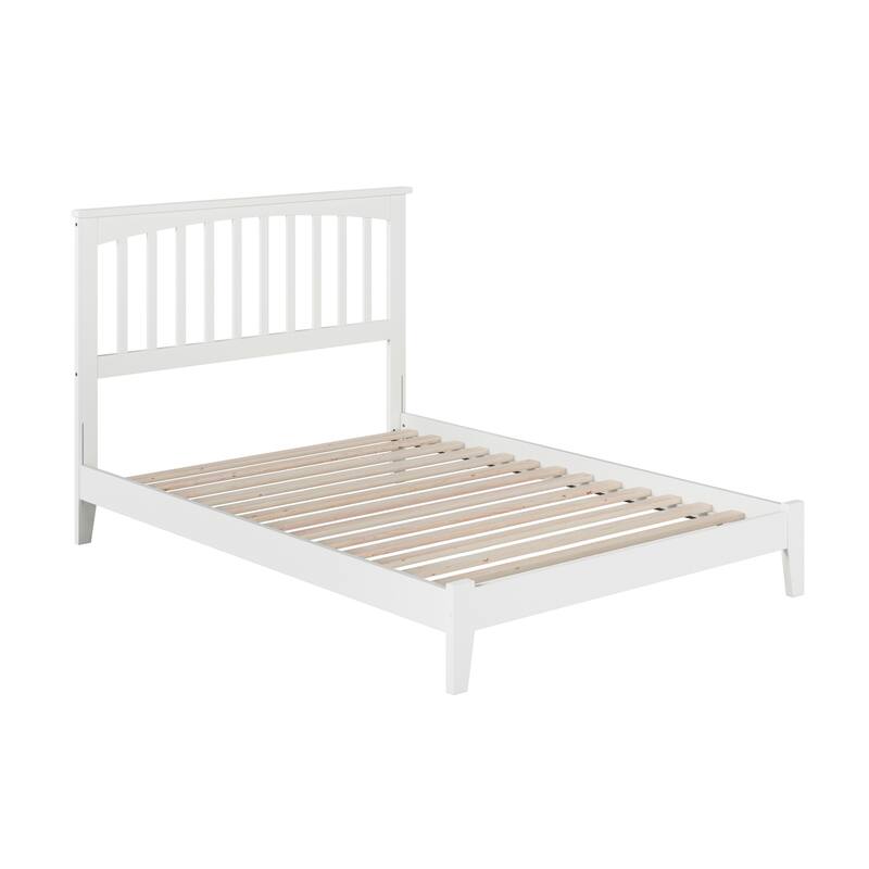 Low Profile Platform Bed - Full Size - Sustainable Wood Frame - Easy Assembly - Modern Design
