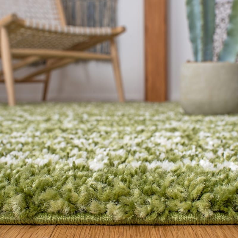 SAFAVIEH Arizona Shag Lotta Moroccan 1.2-inch Thick Rug