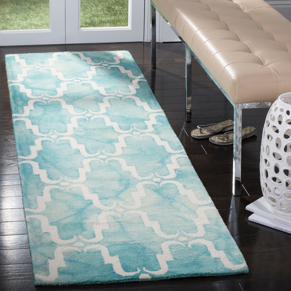 SAFAVIEH Handmade Dip Dye Hotske Watercolor Vintage Boho Wool