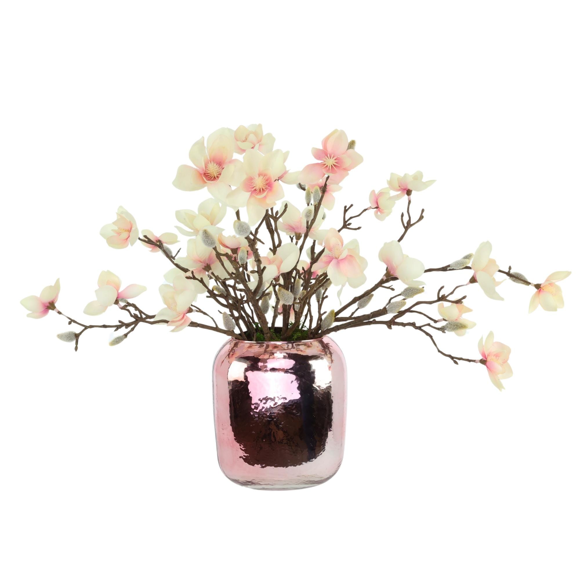 Modern Butterfly Magnolia Arrangement
