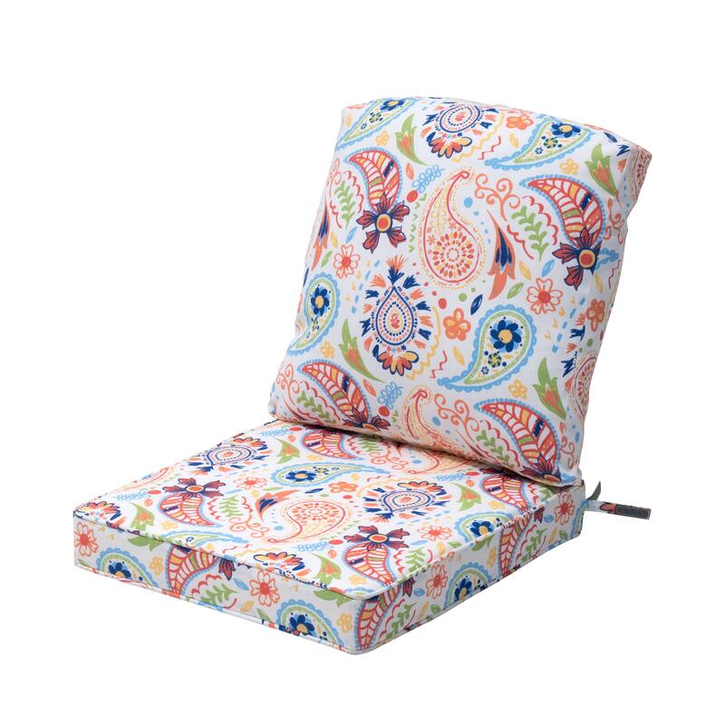 Pellebant 22 x 21 in Deep Seat Chair Outdoor Cushion Set