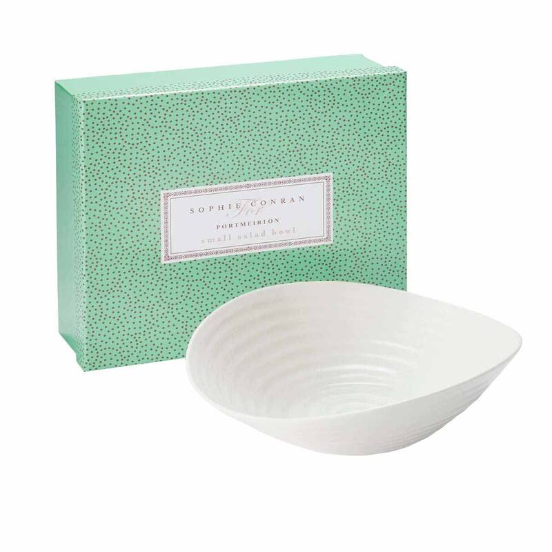 Portmeirion Sophie Conran White Small Salad Bowl - 9.5 Inch