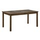 preview thumbnail 32 of 47, Middlebrook Surfside Solid Acacia Wood Outdoor Dining Table