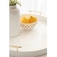 preview thumbnail 55 of 89, Kate and Laurel Lipton Round Decorative Tray with Metal Handles
