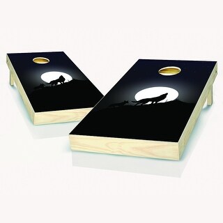 Wolf Outdoor Cornhole Board Game Set - On Sale - Bed Bath & Beyond ...