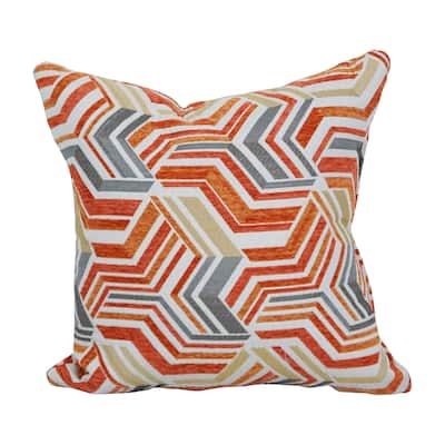 Blazing Needles 17-inch Square Throw Pillow