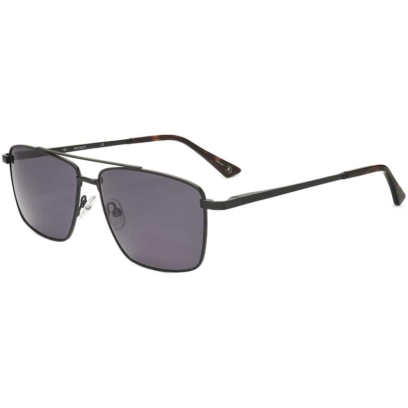 Hackett Men's 58mm Black Sunglasses HEKS1206-002-58