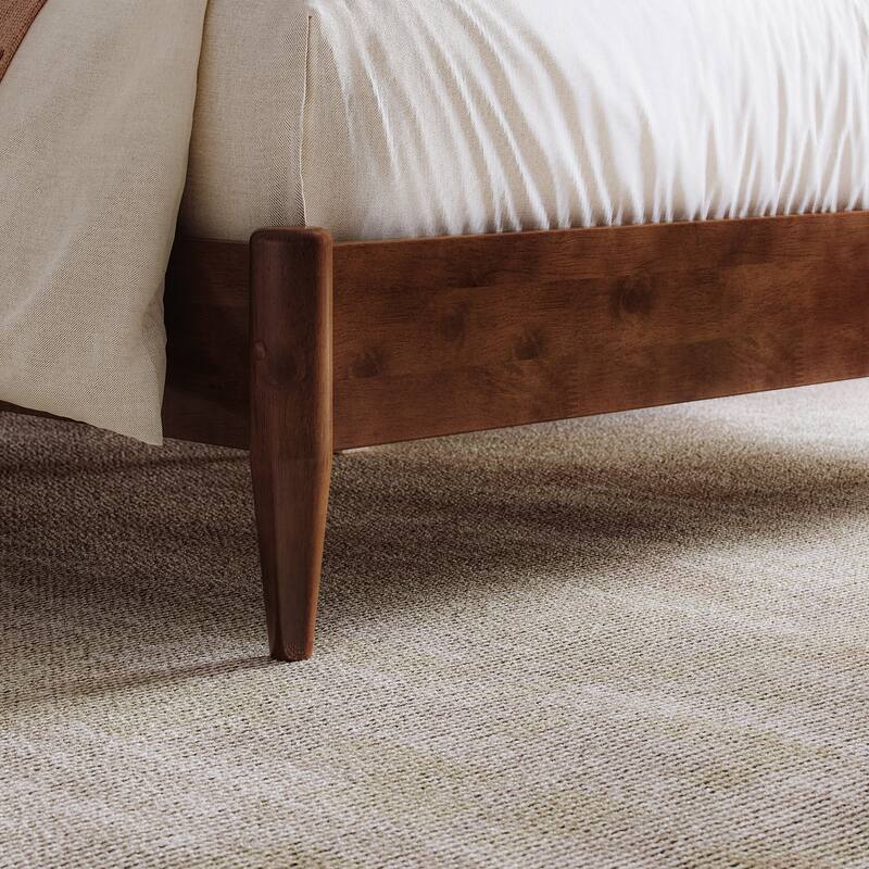 Berkshire Solid Wood Low Profile Platform Bed