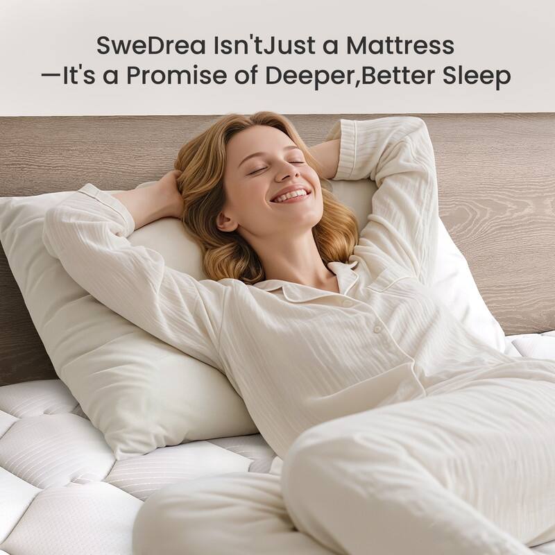 SweDrea Classic Comfort 8-inch Hybrid Mattress