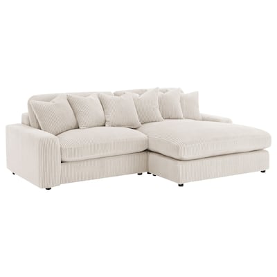 Blaine Upholstered Reversible Chaise Sectional Sofa
