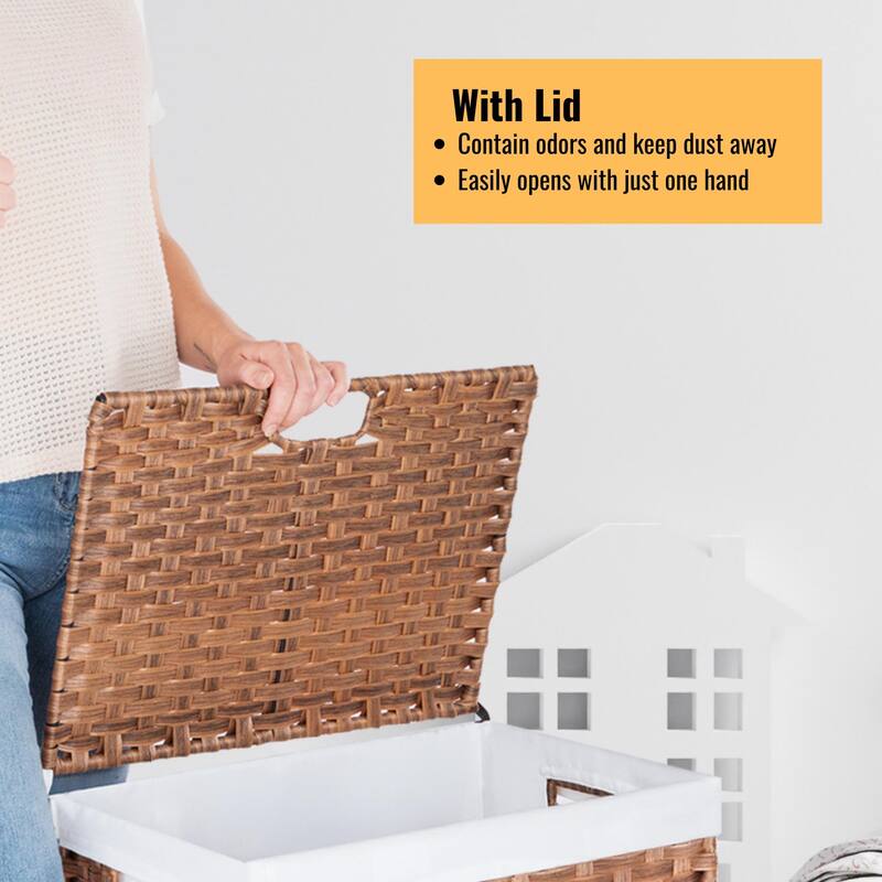 GDFStudio - Ethan Monroe Laundry Hamper Set - Versatile and Stylish Storage Solution
