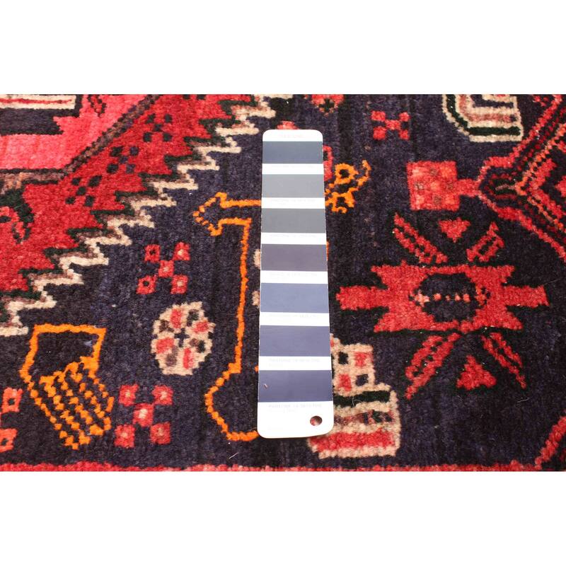 ECARPETGALLERY Hand-knotted Konya Anatolian Dark Navy Wool Rug - 4'3 x 7'3