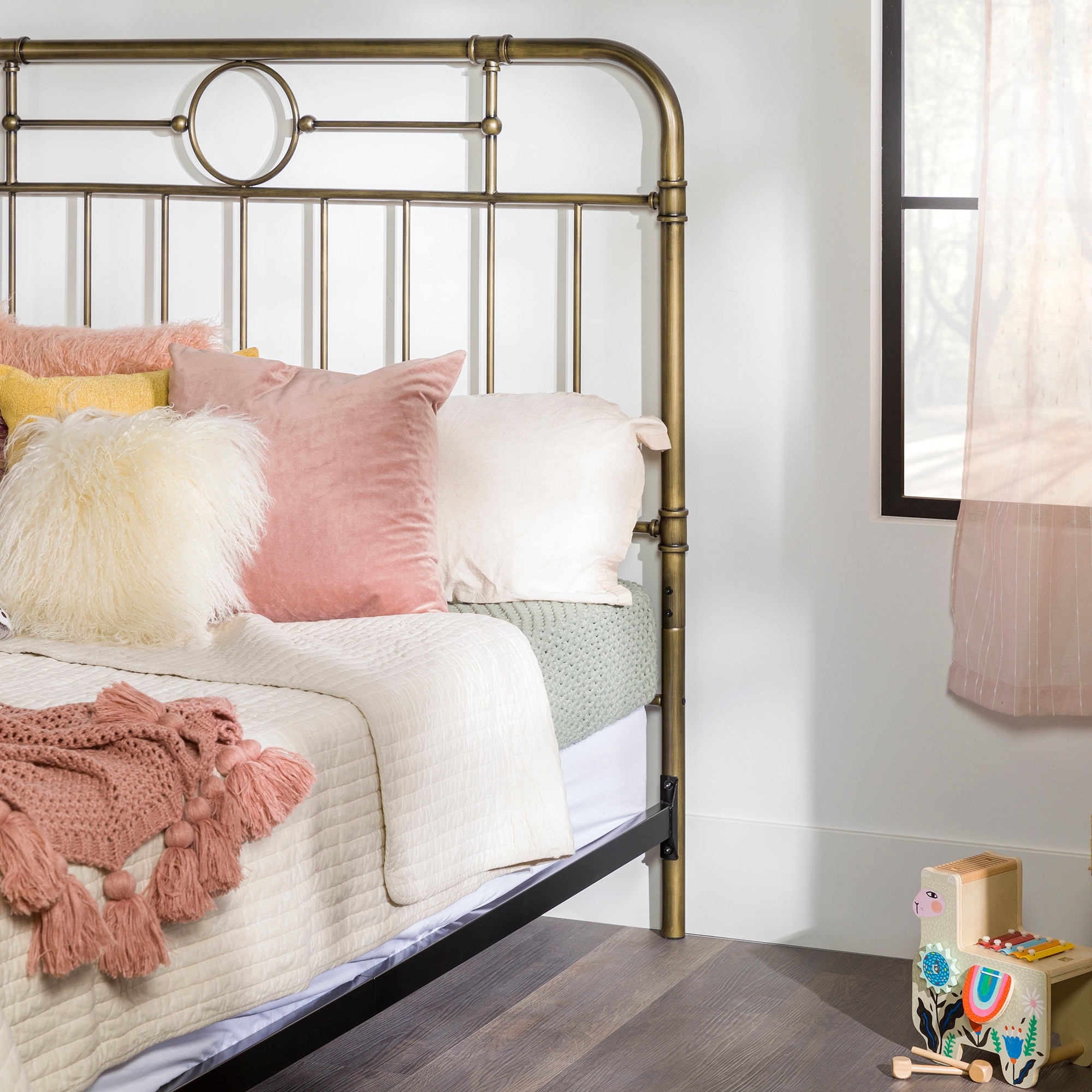 Middlebrook Designs Classic Metal Pipe Bed On Sale Bed Bath