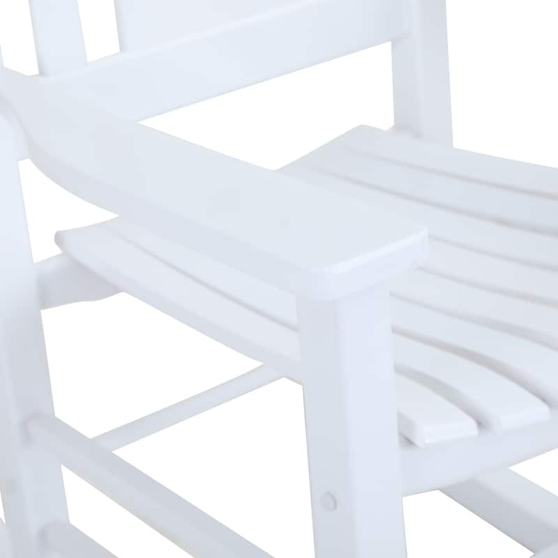 Outdoor Wooden Rocking Chair