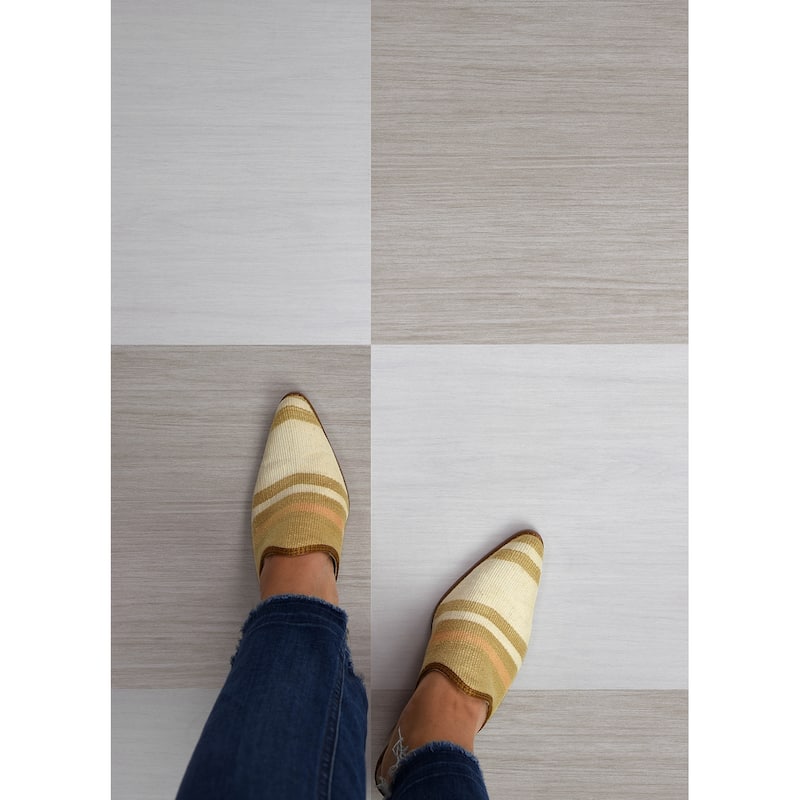 FloorPops Kingsley Natural Peel and Stick Floor Tiles