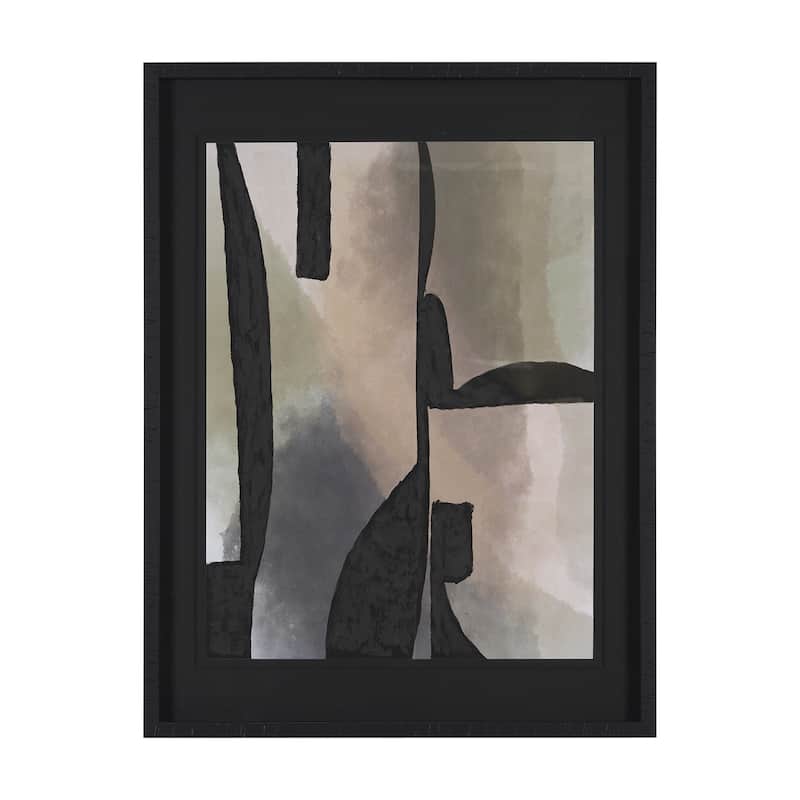 Shape Shift - Divide Framed Art Print