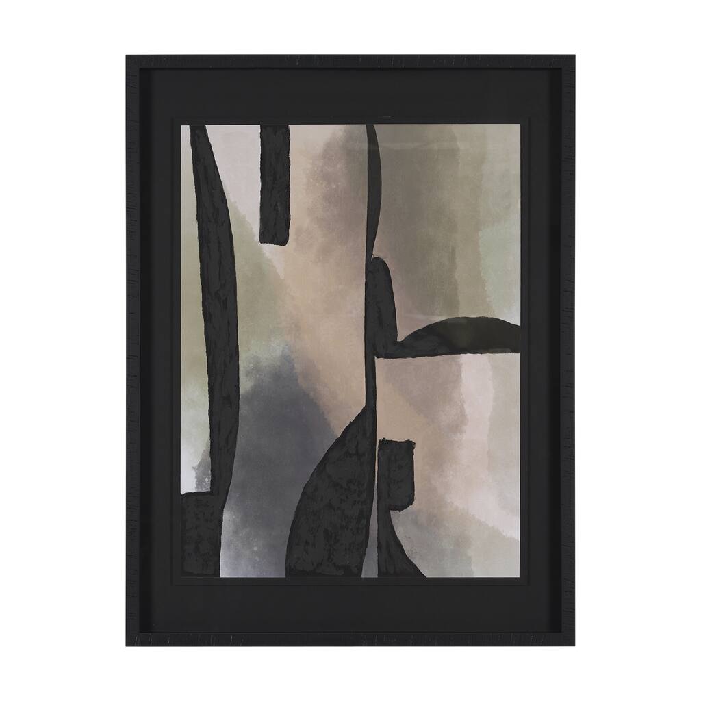 Shape Shift - Divide Framed Art Print