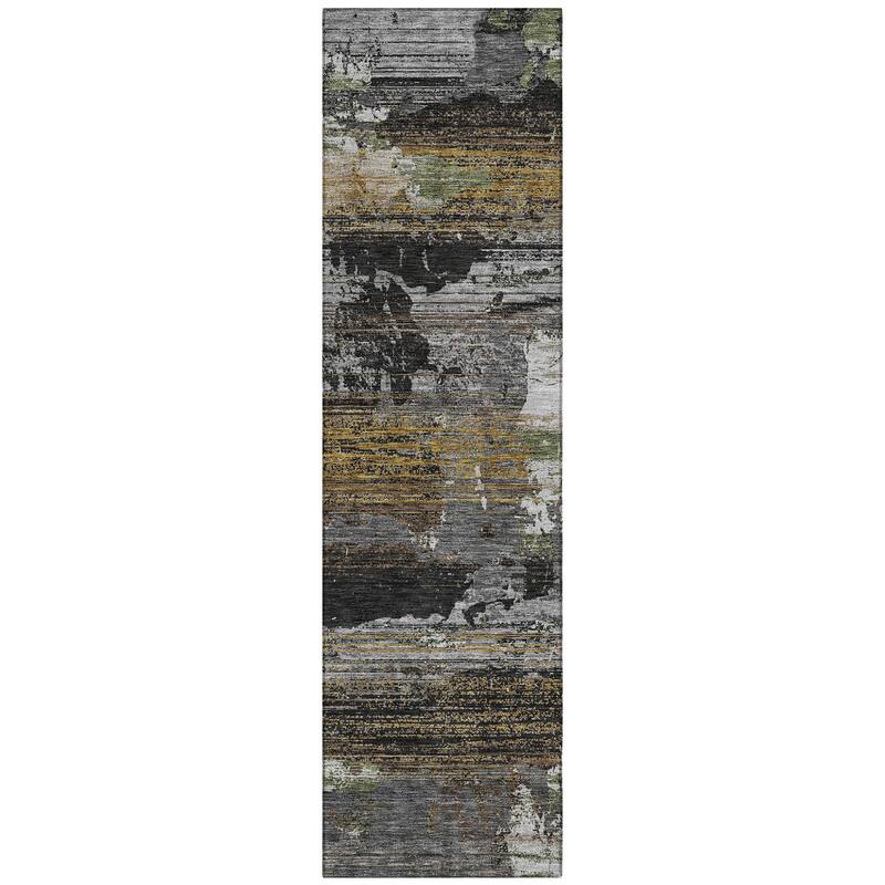 Machine Washable Indoor/ Outdoor Chic Veta Chantille Rug