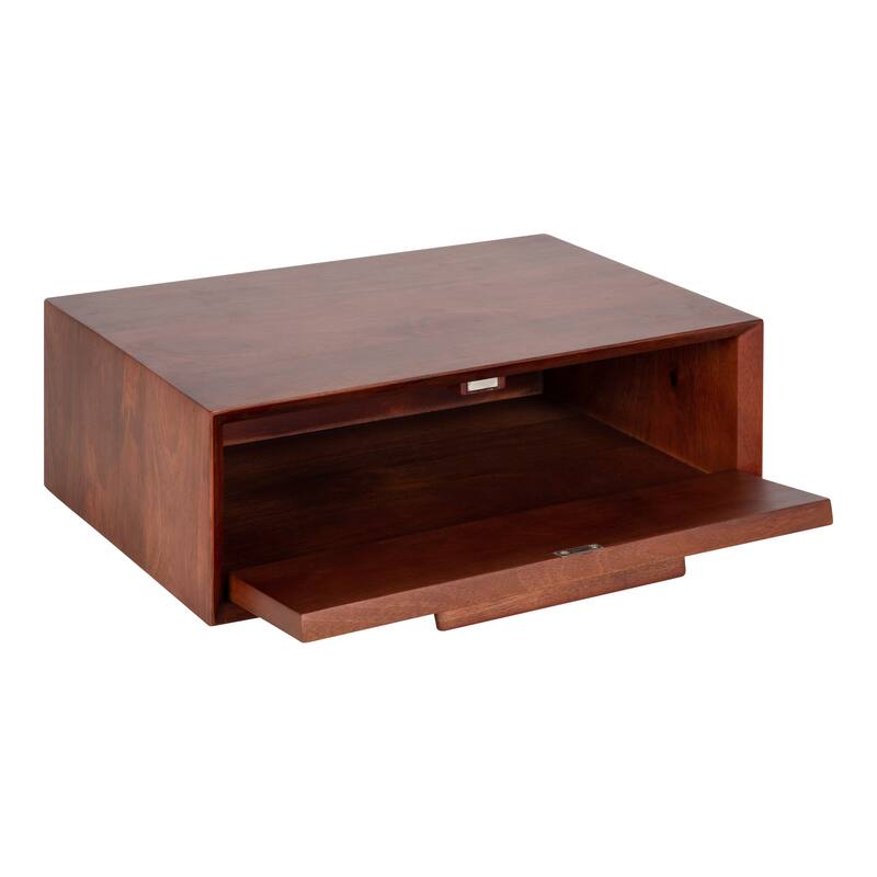 Kate and Laurel McCutcheon Wood Storage Shelf