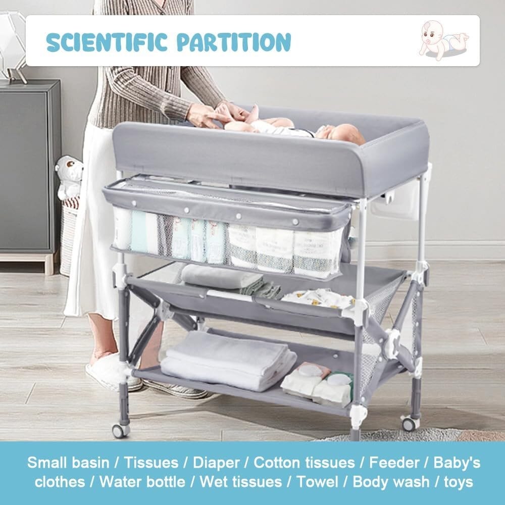 Small portable changing table sale