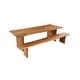 preview thumbnail 11 of 36, Cedar Live Edge Solid Wood Dining Table