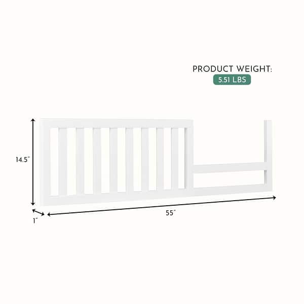 Evolur Convertible Crib Toddler Guard Rail - Stardust