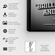 preview thumbnail 5 of 8, Oliver Gal 'Now Playing BOLD' Typography and Quotes Black Wall Art Canvas Print