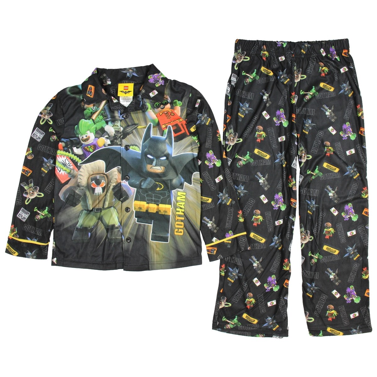 Shop The Lego Batman Movie Boys Flannel Pajama Set Super Hero